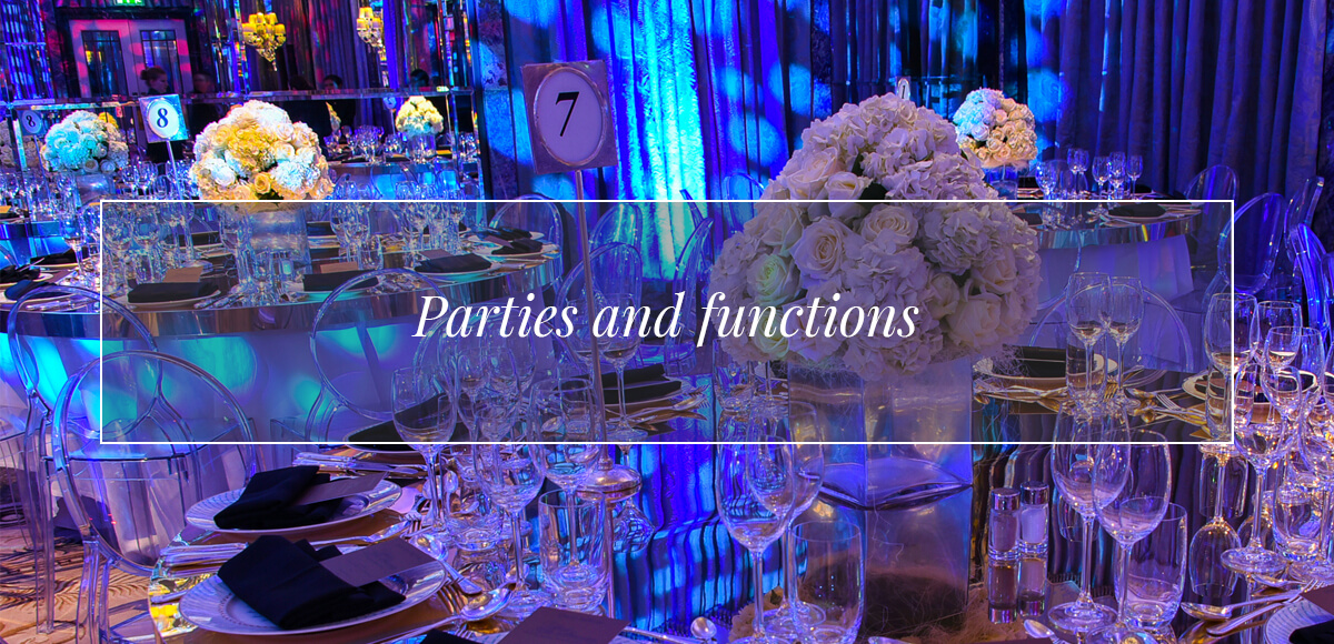 Parties & Functions