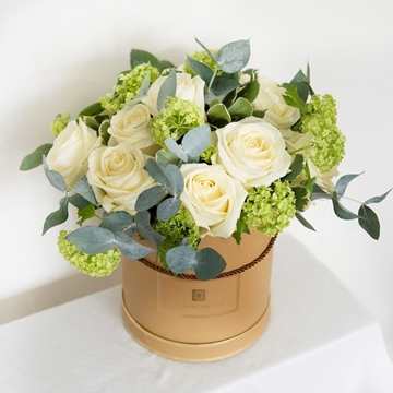 Picture of Wonderful In White Hatbox