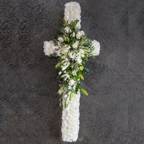 Lily & Roses Cross